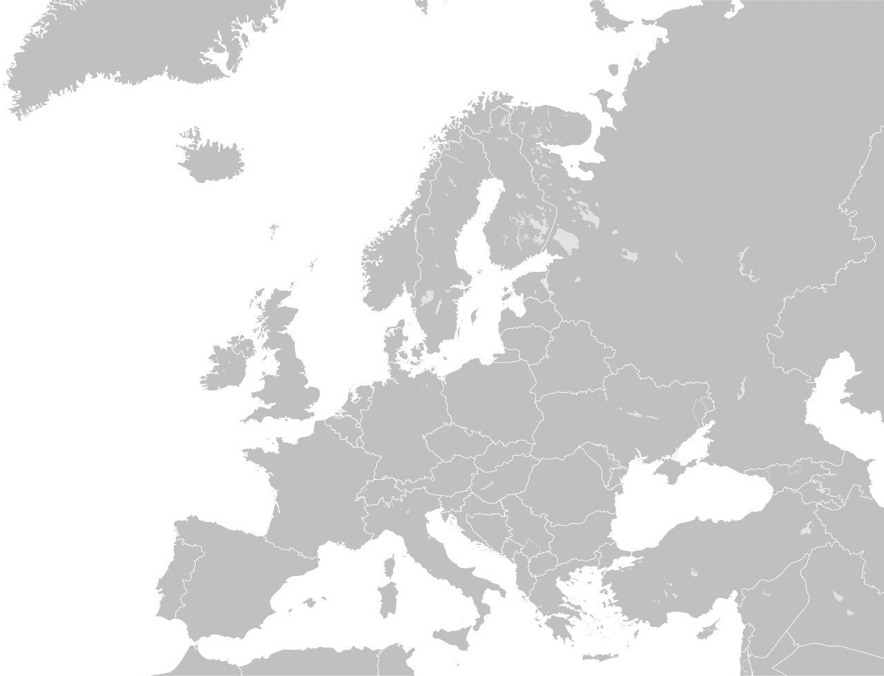 Map of Europe